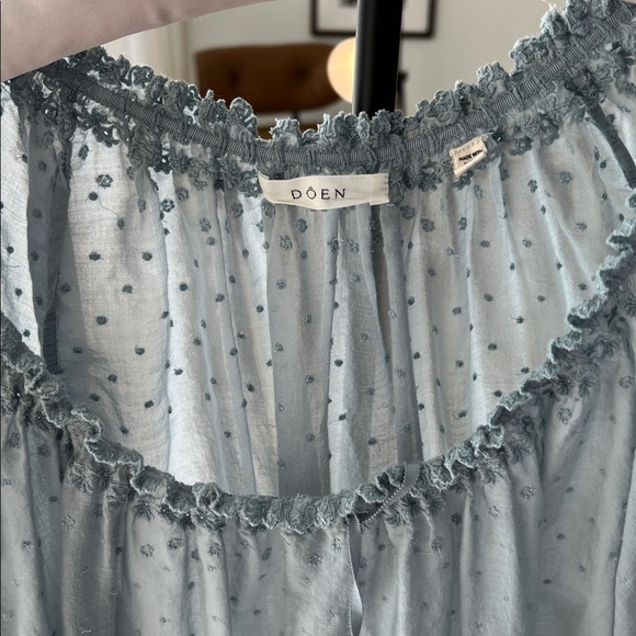 Doen Cotton Nightgown pre-loved blue - Picture 2 of 6